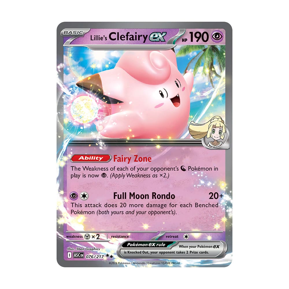Lillie's Clefairy ex