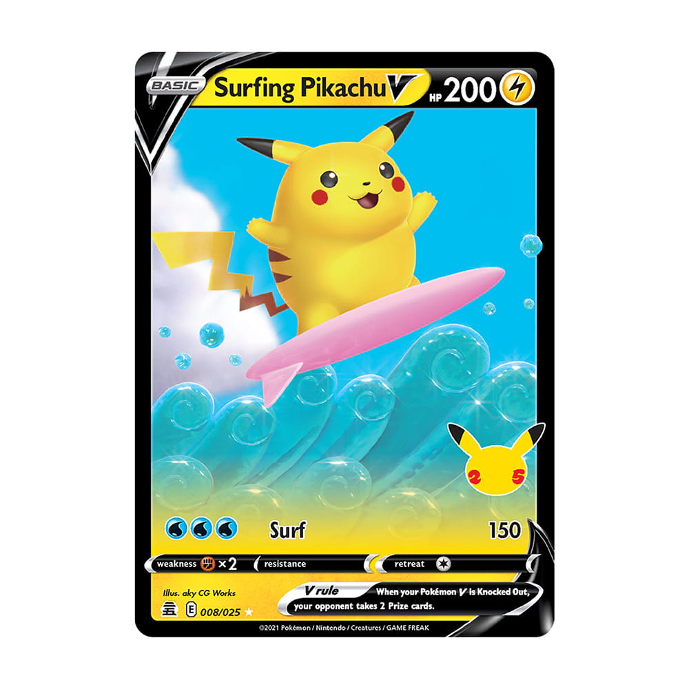 Surfing Pikachu V