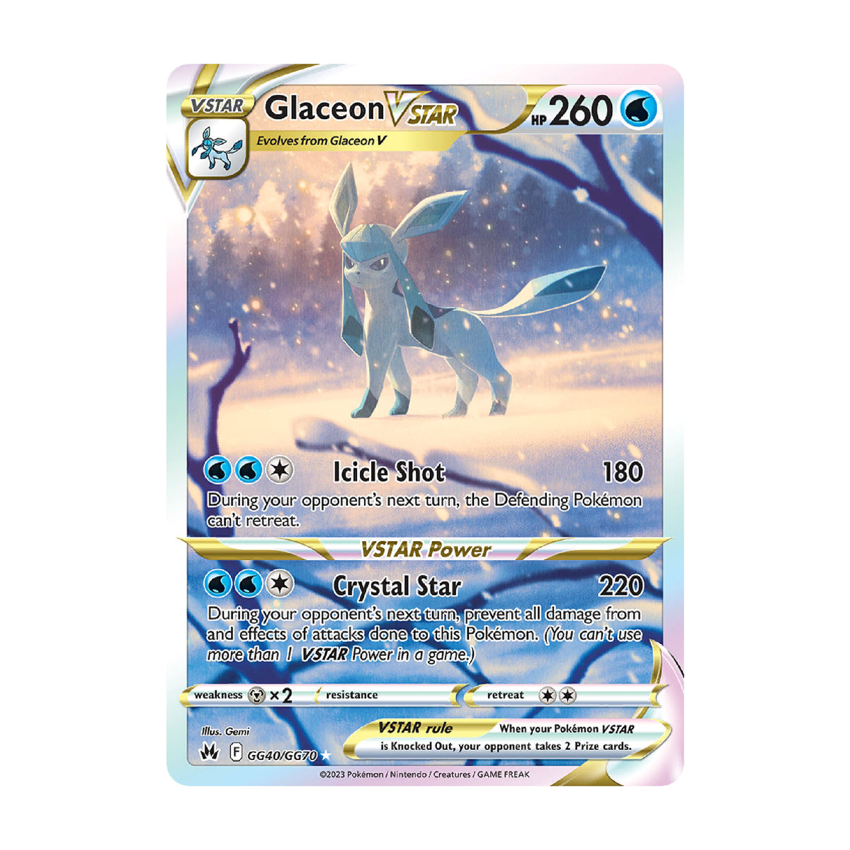 Glaceon VSTAR