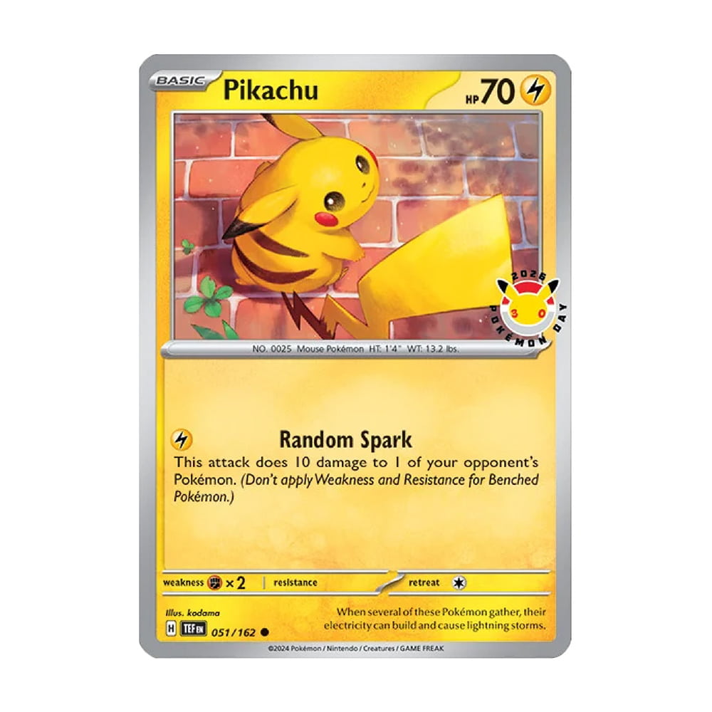 Pikachu Pokémon Day 2026