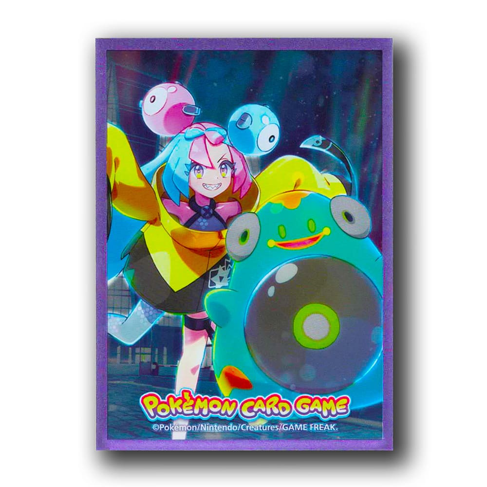Pokémon Traditional Chinese 2023 Premium Gloss Shiny Treasure Iono Gift Box Individual Card Sleeve