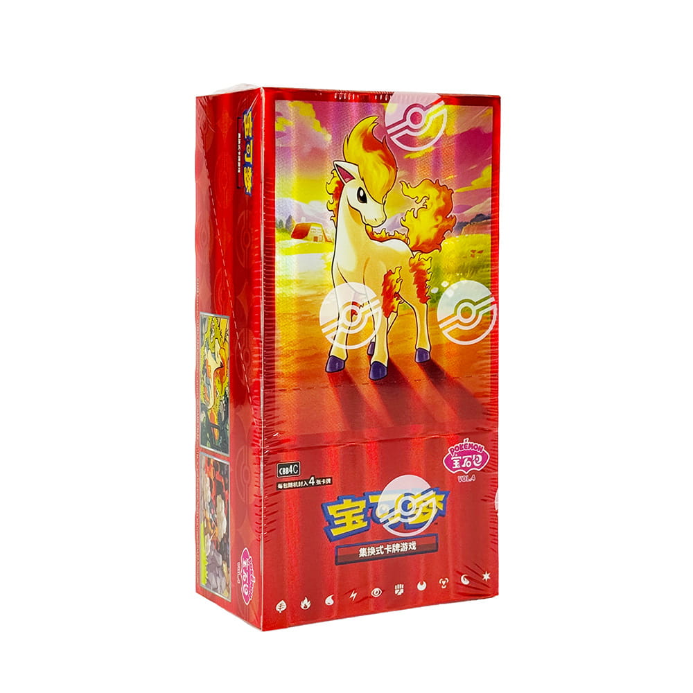 Pokémon TCG Simplified Chinese CBB4C Gem Pack Vol.4 Booster Box