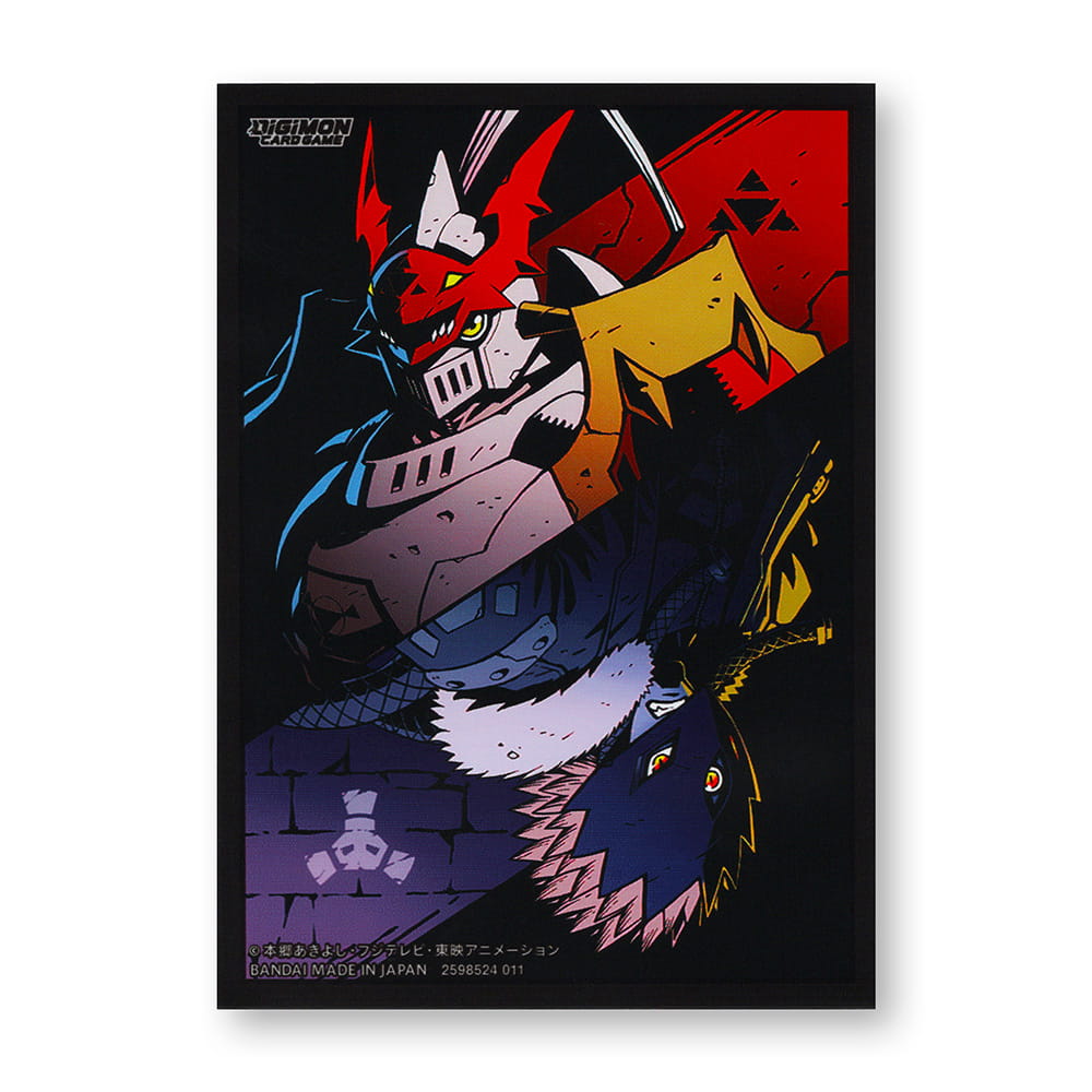 Digimon Card Game BANDAI Japan 2021 Gallentmon & Beelzemon Individual Card Sleeve