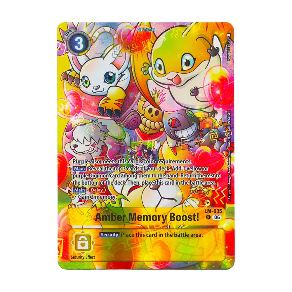 Starter Decks LM-035 Amber Memory Boost! Promo