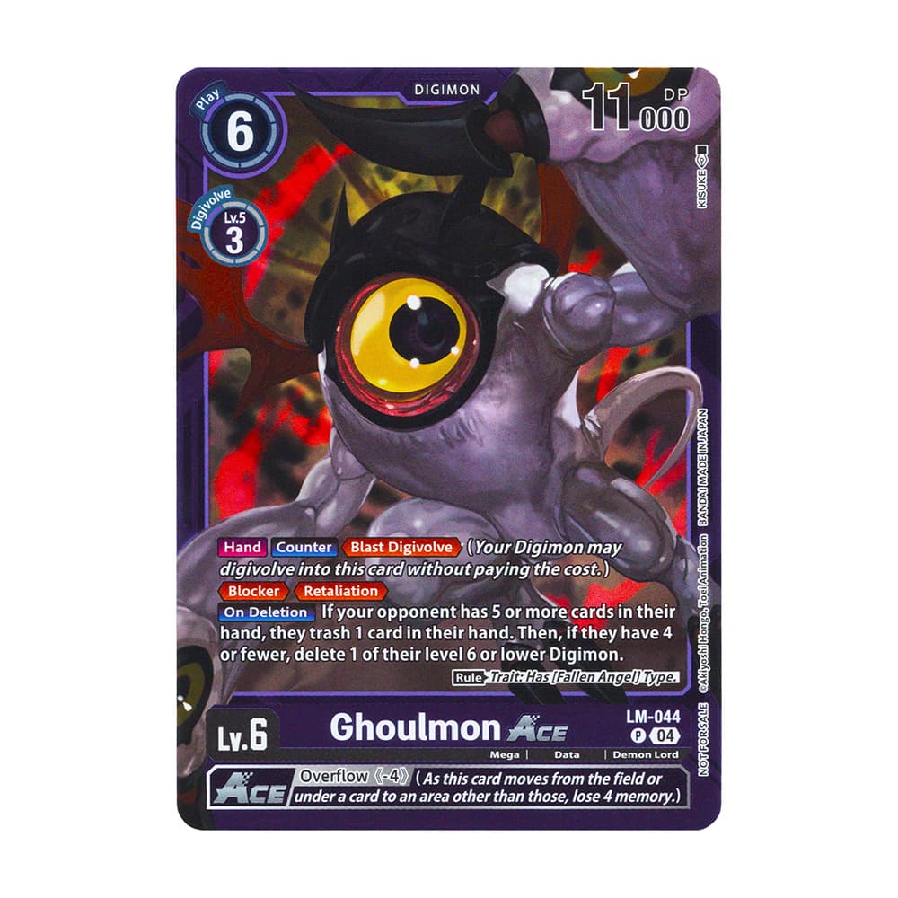 World Convergence LM-044 Ghoulmon Promo Box Topper