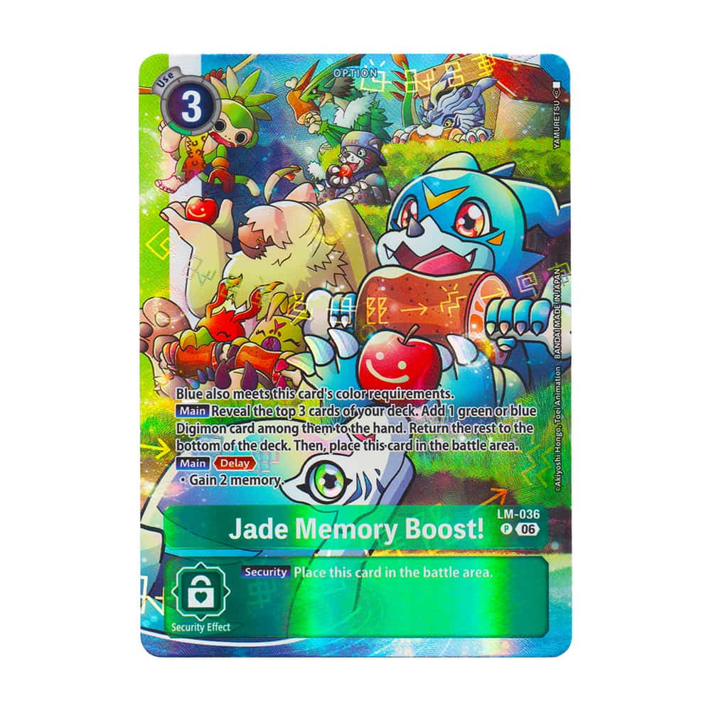 Starter Decks LM-036 Jade Memory Boost! Promo