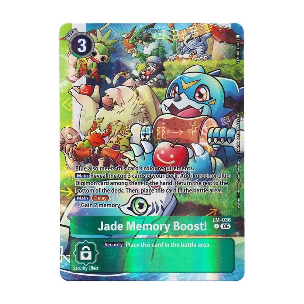 Starter Decks LM-036 Jade Memory Boost! Promo