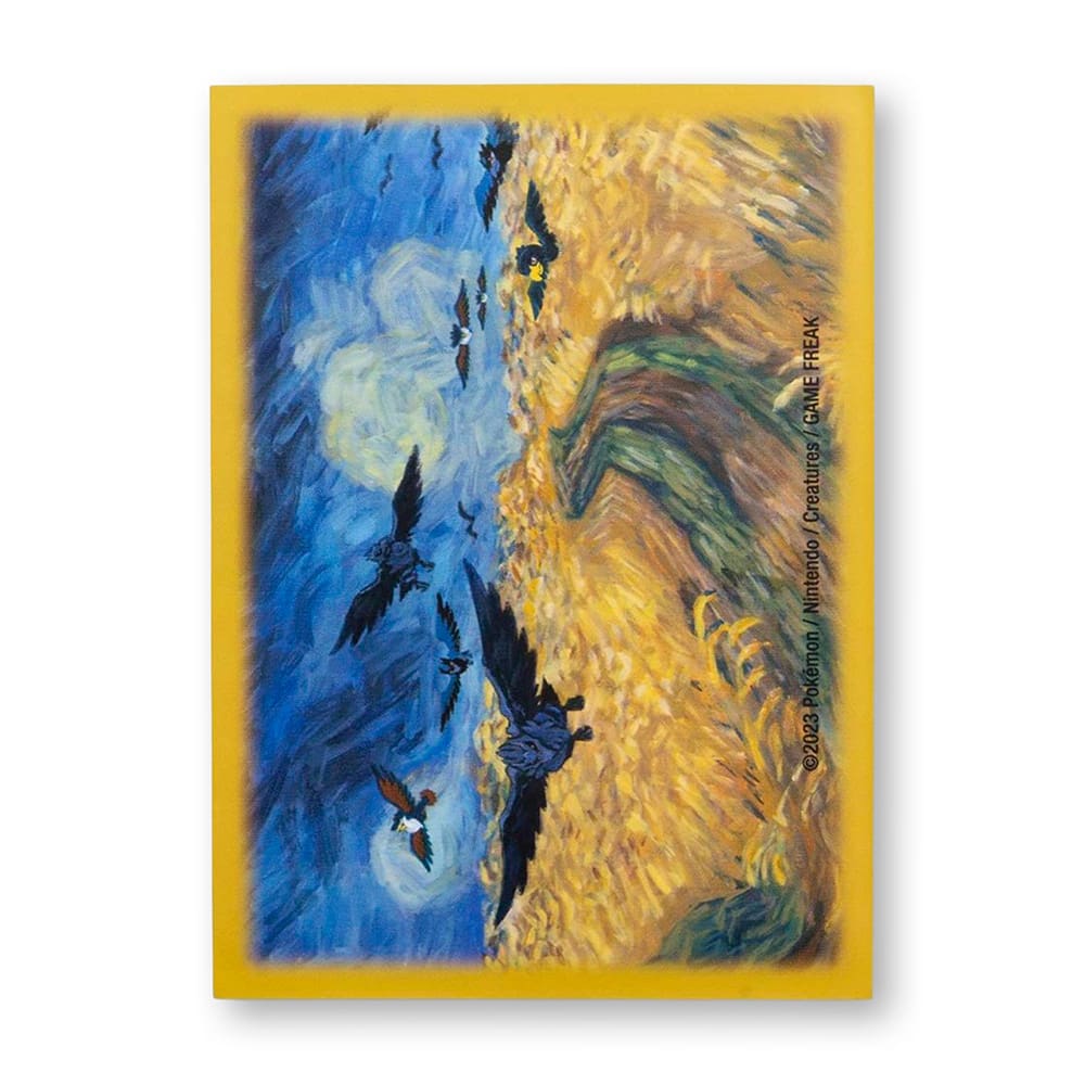 Pokémon Center US 2023 Van Gogh Museum Corviknight Individual Card Sleeve