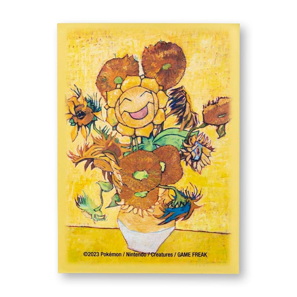 Pokémon Center US 2023 Van Gogh Museum Sunflora Individual Card Sleeve
