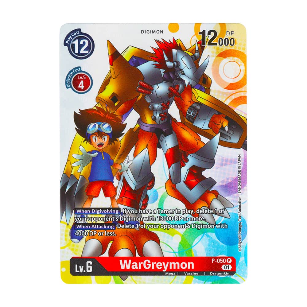 Next Adventure P-050 WarGreymon Promo