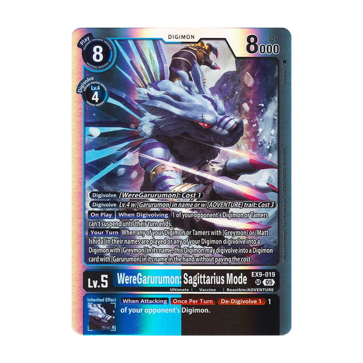 WereGarurumon: Sagittarius Mode