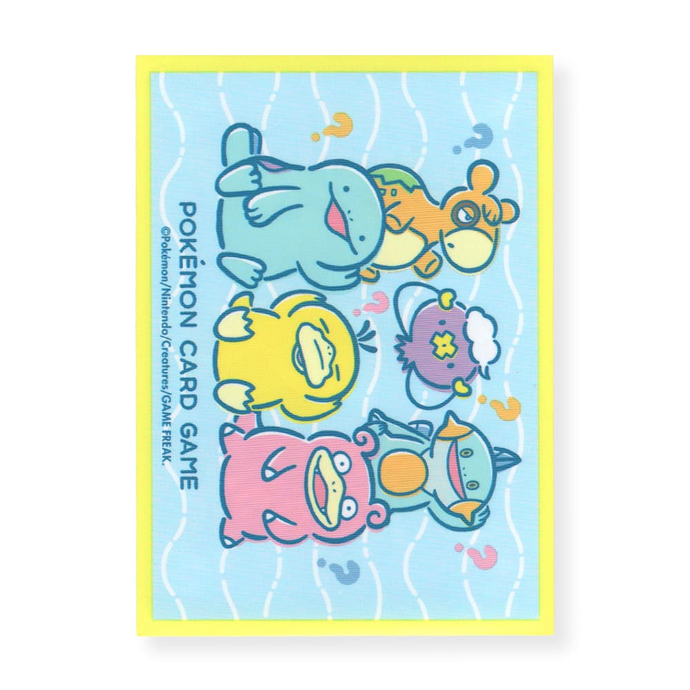 Pokémon Center Japan 2023 DOWASURE Ver.1 Yellow Individual Card Sleeve