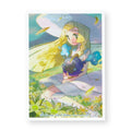 Pokémon Center Japan 2016 Premium Gloss Lillie & Cosmog Individual Card Sleeve