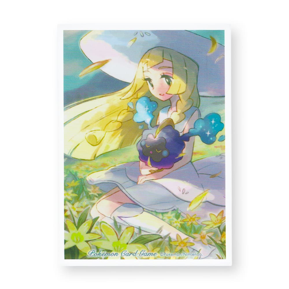 Pokémon Center Japan 2016 Premium Gloss Lillie & Cosmog Individual Card Sleeve