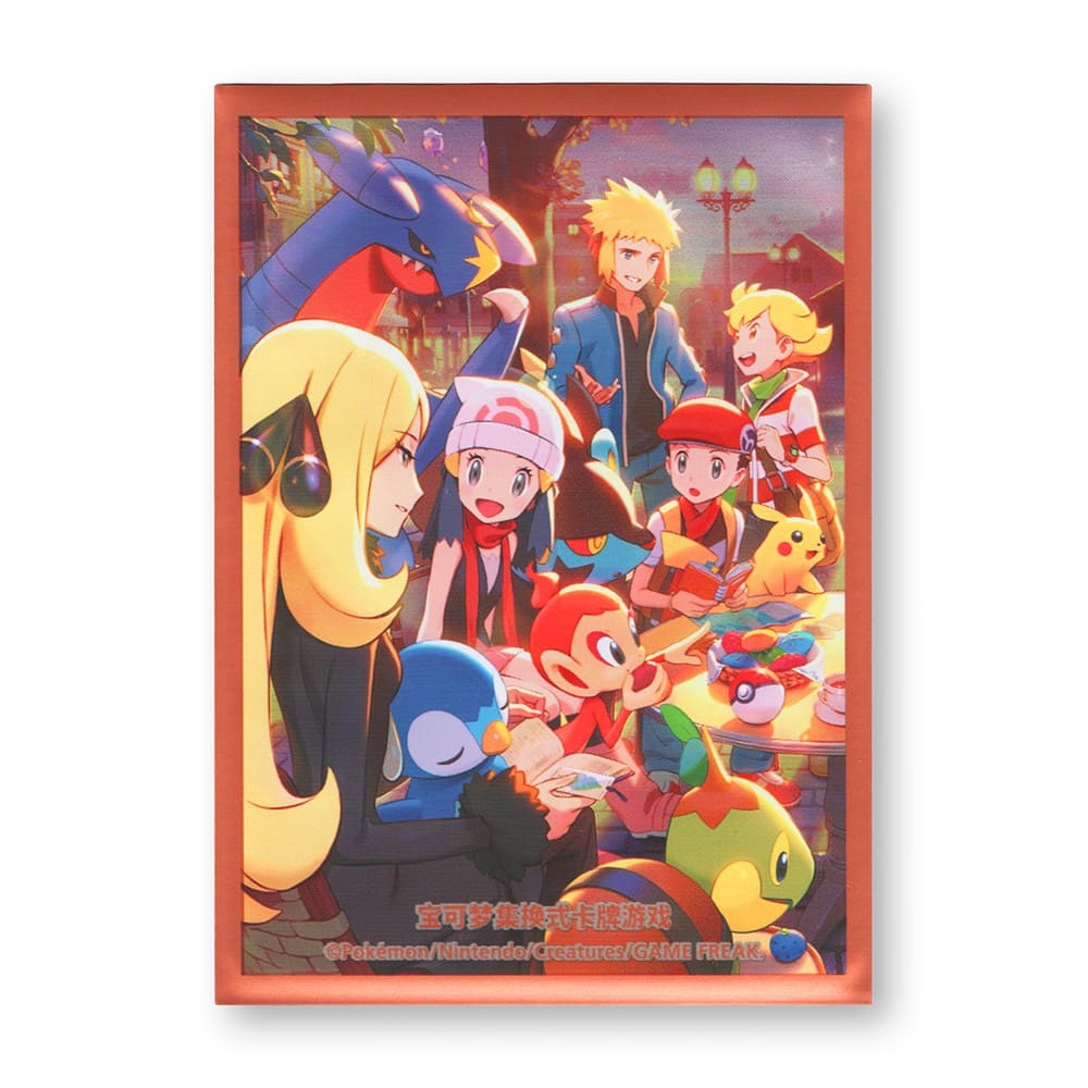 Pokémon Simplified Chinese 2024 2nd Anniversary Gift Box Friends in Sinnoh Individual Card Sleeve