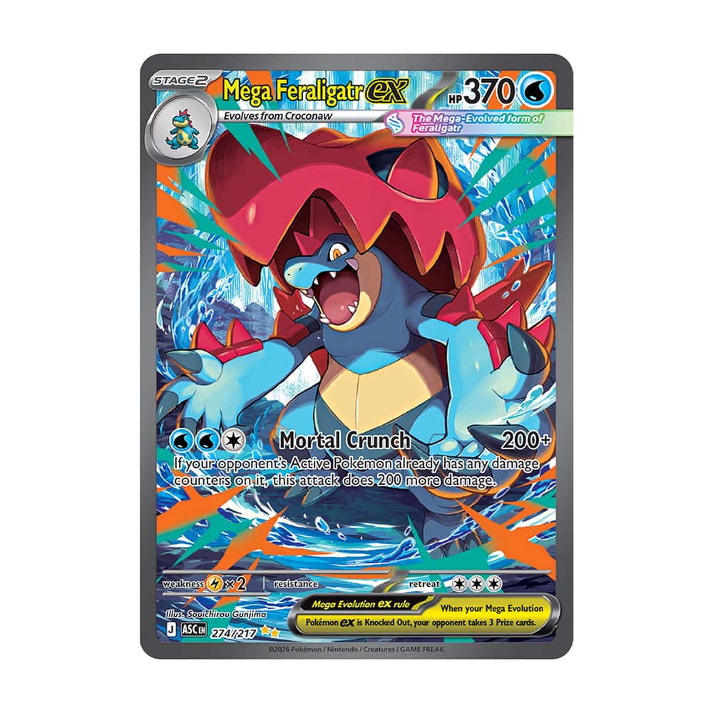 Mega Feraligatr ex