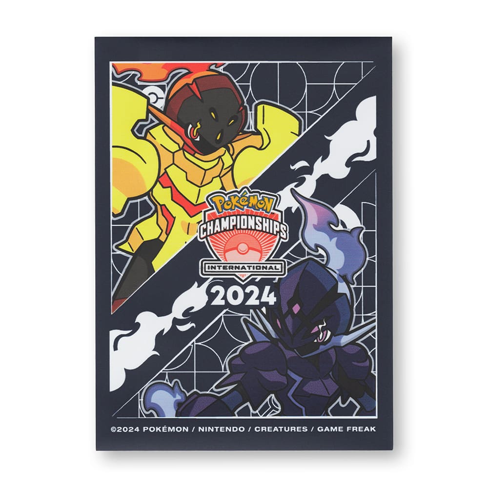Pokémon Center UK 2024 EUIC24 Armarouge & Ceruledge Individual Card Sleeve