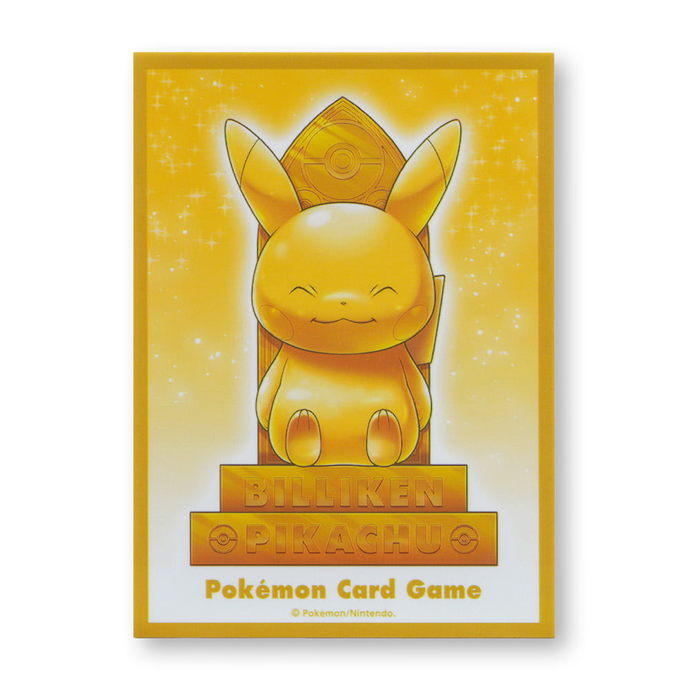 Pokémon Center Japan 2019 Billiken Pikachu Individual Card Sleeve