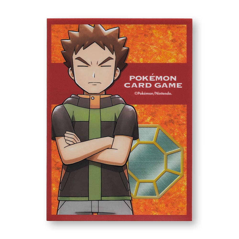 Pokémon Center Japan 2019 Brock of Pewter City Gym Individual Card Sleeve