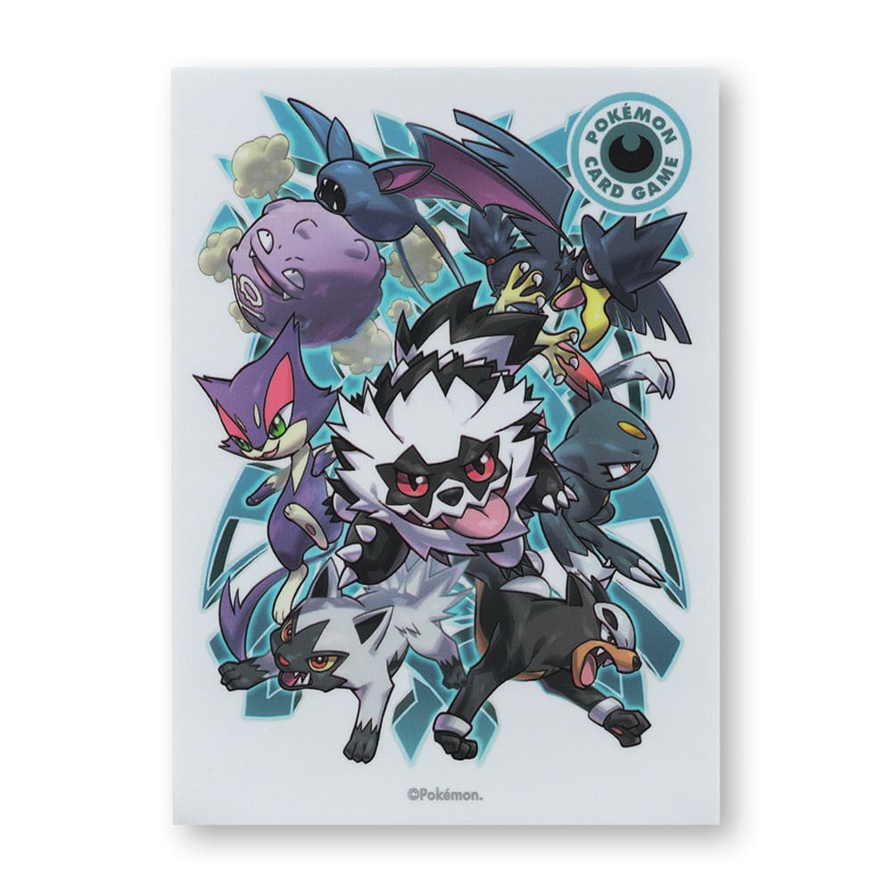 Pokémon Center Japan 2020 Darkness-type Fighters Individual Card Sleeve