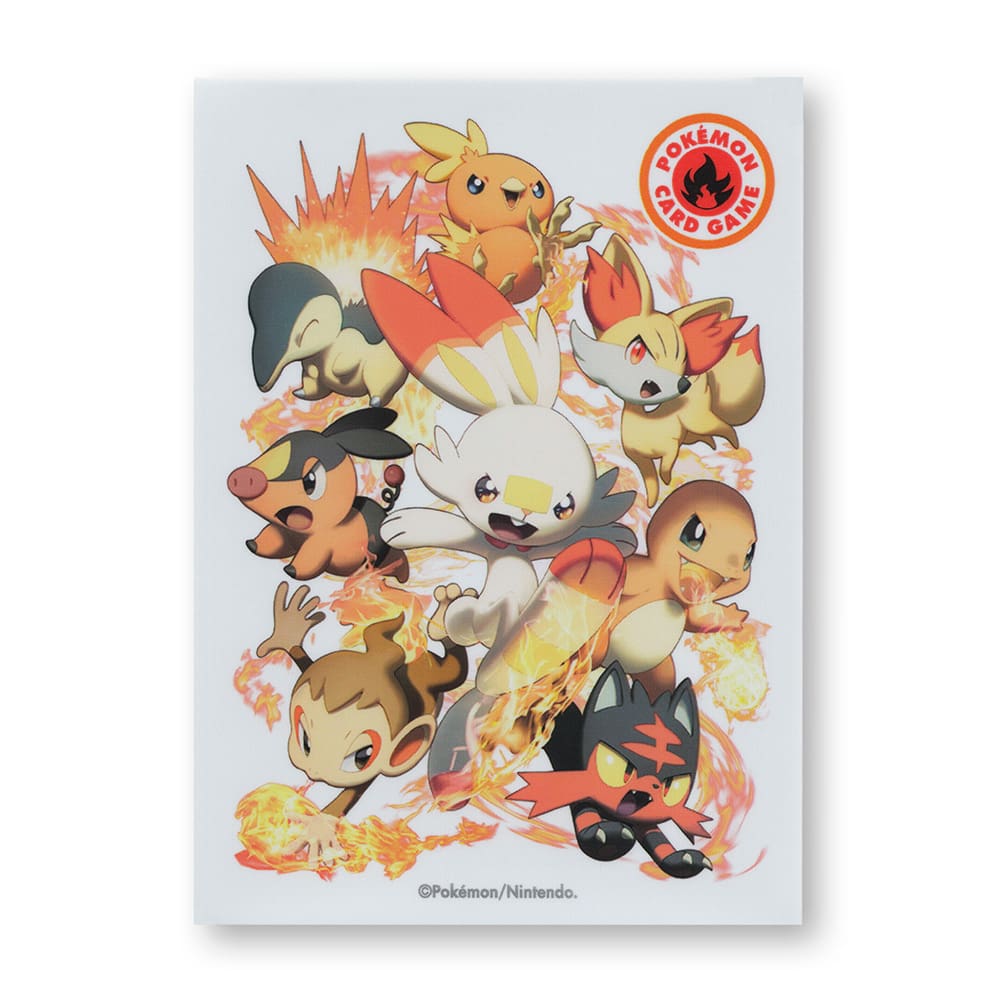 Pokémon Center Japan 2019 Fire-type Fighters Individual Card Sleeve