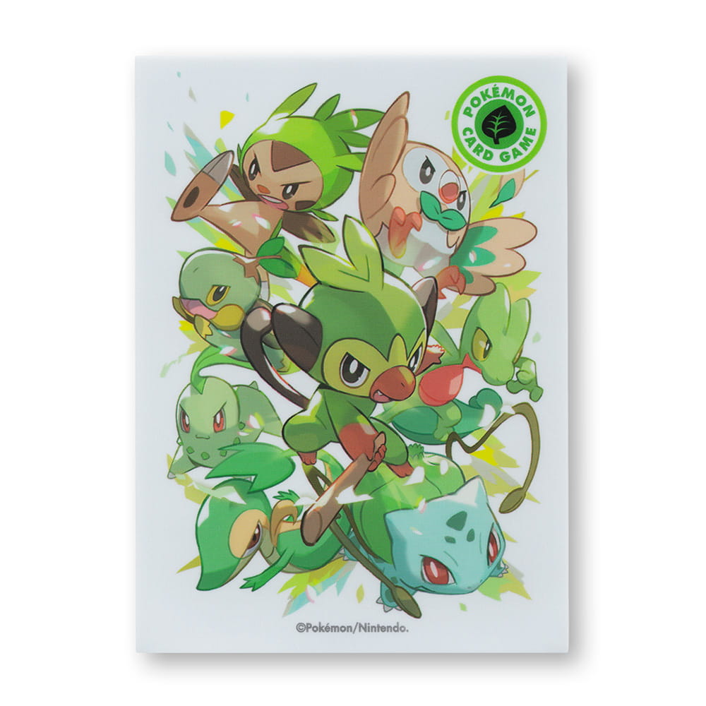 Pokémon Center Japan 2019 Grass-type Fighters Individual Card Sleeve