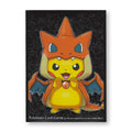 Pokémon Center Japan 2015 Pokémon Center Mega Tokyo's Mega Charizard Y Poncho-wearing Pikachu Ver.1 [Black] Individual Card Sleeve