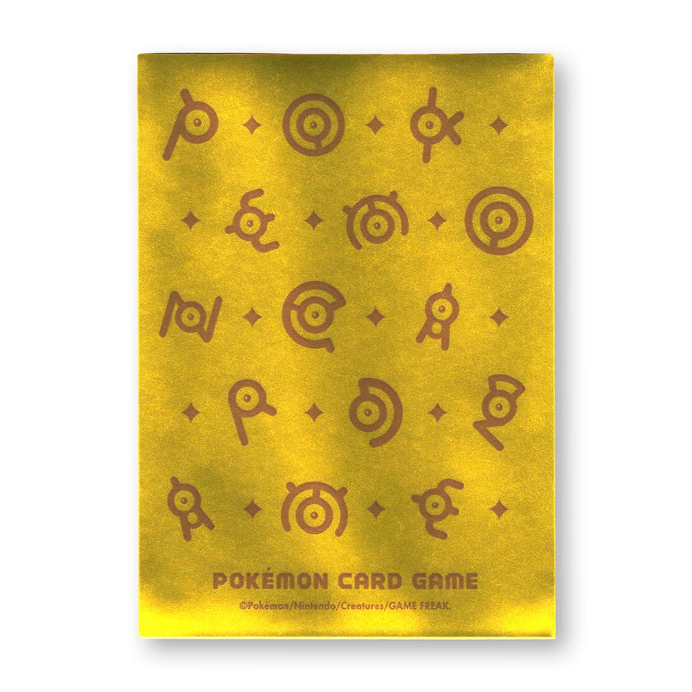 Pokémon Center Japan 2022 Mystery Box Unown Individual Card Sleeve