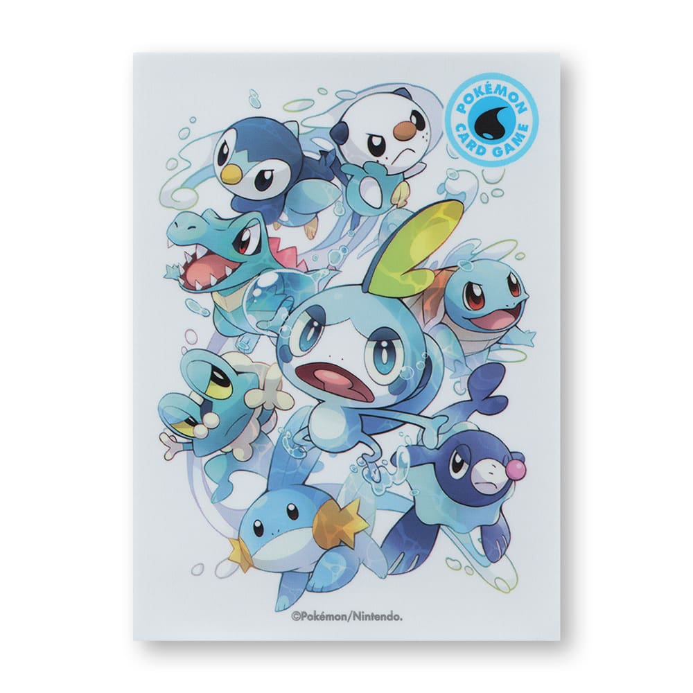 Pokémon Center Japan 2019 Water-type Fighters Individual Card Sleeve