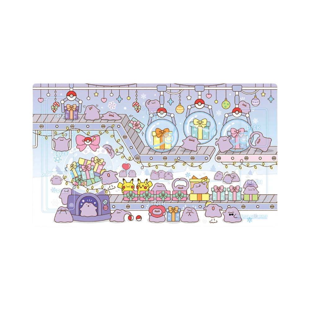 Korea Exclusive｜Pokémon Pop-up Store Squishy Ditto's Day Playmat