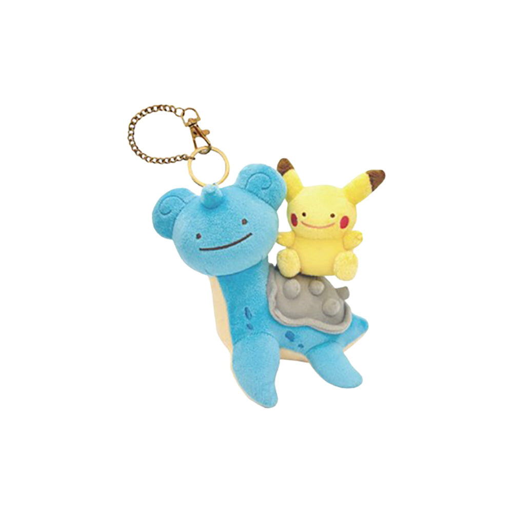 Korea Exclusive｜Pokémon Pop-up Store Transforming Ditto Lapras & Pikachu Plush Key Chain