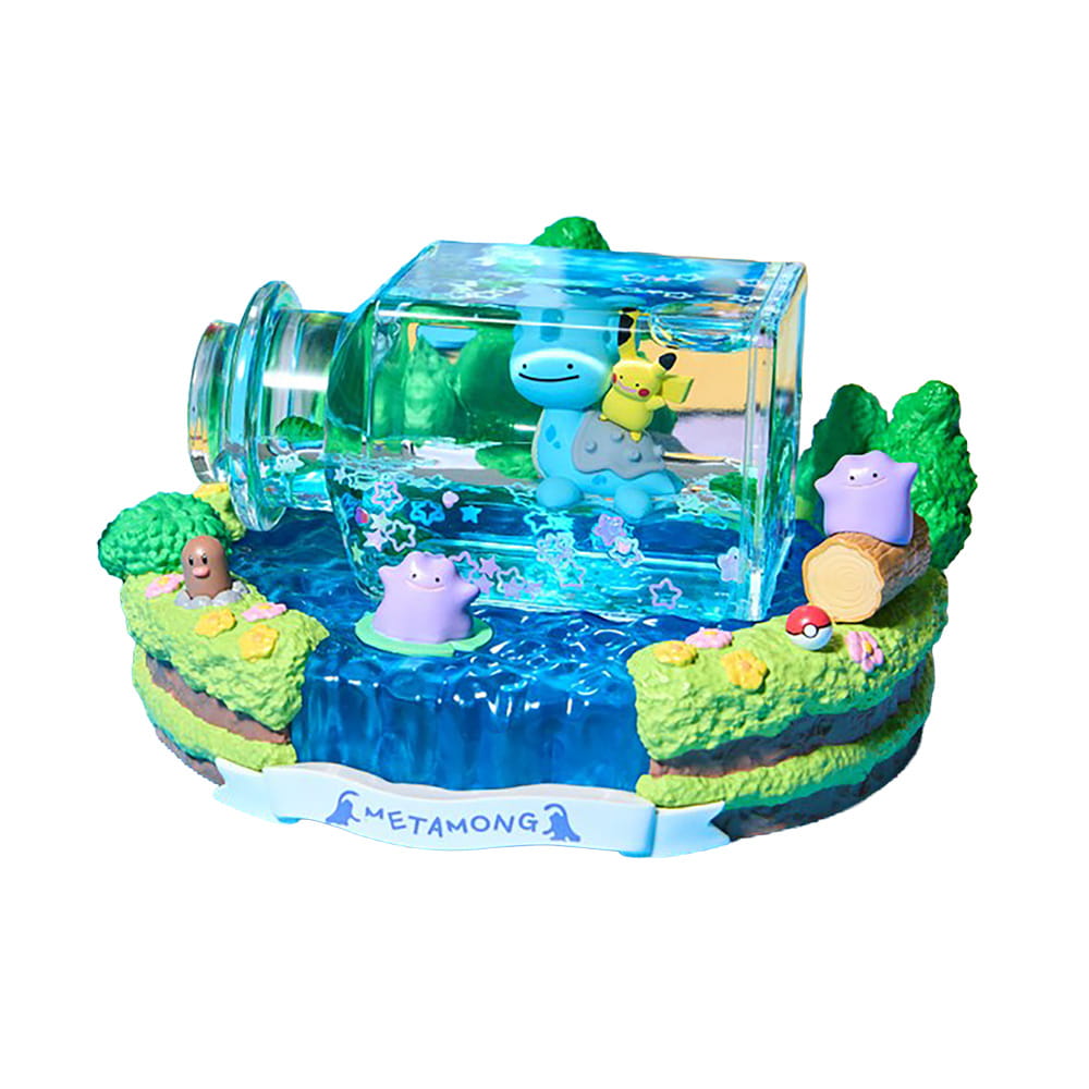 Korea Exclusive｜Pokémon Pop-up Store Transforming Ditto Lapras & Pikachu Message Bottle Figure